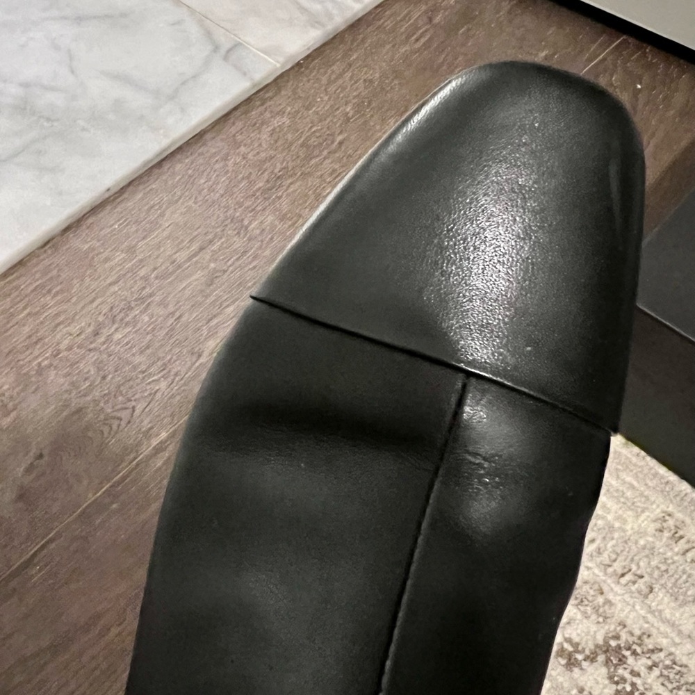 JCrew Black Leather Roxie Boot